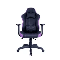 Cooler Master Caliber E1 Gaming Chair, Black And Purple Cooler Master Caliber E1 Gaming Chair, Black And Purple