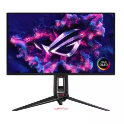 ASUS ROG Swift PG27UCDM Gaming Monitor, 27 Inch QD-OLED Display, 4K UHD Resolution, 240Hz Refresh Rate, 0.03ms (GtG) Response Time, AMD FreeSync Premium Pro & NVIDIA G-SYNC, Black | PG27UCDM ASUS ROG Swift PG27UCDM Gaming Monitor, 27 Inch QD-OLED Display, 4K UHD Resolution, 240Hz Refresh Rate, 0.03ms (GtG) Response Time, AMD FreeSync Premium Pro & NVIDIA G-SYNC, Black | PG27UCDM