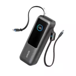 Anker Zolo Power Bank 25K, 165W, Built-In USB-C and Retractable Cables - A1695 Anker Zolo Power Bank 25K, 165W, Built-In USB-C and Retractable Cables - A1695
