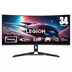 Lenovo Legion Gaming Monitor Curved 34 Inch 180 Hz - R34w-30 UWQHD (Open Sealed) Lenovo Legion Gaming Monitor Curved 34 Inch 180 Hz - R34w-30 UWQHD (Open Sealed)