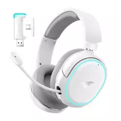 Picun G2 Wireless Gaming Headset, 7.1 Surround Sound, 2.4GHz USB Gaming Headphones with Bluetooth 5.4, 100H Battery, ENC Noise Canceling Mic, RGB Light, Wireless Headset for PC PS5 PS4 Mac Switch (Used) Picun G2 Wireless Gaming Headset, 7.1 Surround Sound, 2.4GHz USB Gaming Headphones with Bluetooth 5.4, 100H Battery, ENC Noise Canceling Mic, RGB Light, Wireless Headset for PC PS5 PS4 Mac Switch (Used)