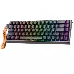 ATTACK SHARK X68MAX HE Rapid Trigger CNC Aluminum Keyboard Magnetic Switch 60 Wired 8KHz CNC Aluminum Magnetic Keyboard With 0.005mm RT Accuracy, Support RT/Snap Tap/DKS/MT/TGL - Black Contour ATTACK SHARK X68MAX HE Rapid Trigger CNC Aluminum Keyboard Magnetic Switch 60 Wired 8KHz CNC Aluminum Magnetic Keyboard With 0.005mm RT Accuracy, Support RT/Snap Tap/DKS/MT/TGL - Black Contour
