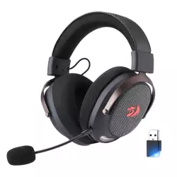 Redragon H858 Arrow Pro Carbon 4- Mode Wireless,Bluetooth, Wired USB, AUX 3.5 Gaming Headset, 7.1 Surround Sound, 53 mm Drivers | H858 Redragon H858 Arrow Pro Carbon 4- Mode Wireless,Bluetooth, Wired USB, AUX 3.5 Gaming Headset, 7.1 Surround Sound, 53 mm Drivers | H858