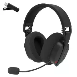 Redragon H888 Wireless Gaming Headset with 7.1 Surround Sound, Tri-Mode Gaming Headphones - Black | H888 Redragon H888 Wireless Gaming Headset with 7.1 Surround Sound, Tri-Mode Gaming Headphones - Black | H888