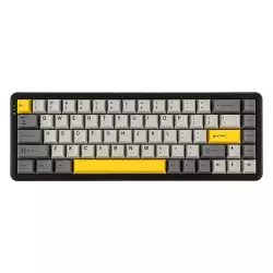 AJAZZ AK680 MAX Wired Magnetic Gaming Keyboard Rice Hifi Switch Black Grey Yellow AJAZZ AK680 MAX Wired Magnetic Gaming Keyboard Rice Hifi Switch Black Grey Yellow