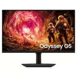 SAMSUNG Odyssey G5 G50F Gaming Monitor, 27" IPS Display, QHD Resolution, 180Hz Refresh Rate, 1ms (GtG) Response Time, AMD FreeSync & G-Sync Compatible, 16.7m Color Support | LS27FG502EMXUE SAMSUNG Odyssey G5 G50F Gaming Monitor, 27" IPS Display, QHD Resolution, 180Hz Refresh Rate, 1ms (GtG) Response Time, AMD FreeSync & G-Sync Compatible, 16.7m Color Support | LS27FG502EMXUE