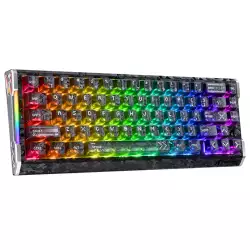 ATTACK SHARK R68 HE Carbon Fiber Rapid Trigger Keyboard Magnetic Switch - Ink Shade ATTACK SHARK R68 HE Carbon Fiber Rapid Trigger Keyboard Magnetic Switch - Ink Shade