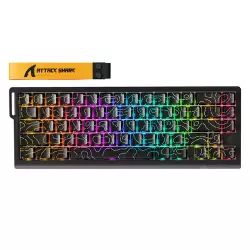 ATTACK SHARK X68PRO HE Wireless Rapid Trigger Keyboard Magnetic Switch - Black ATTACK SHARK X68PRO HE Wireless Rapid Trigger Keyboard Magnetic Switch - Black