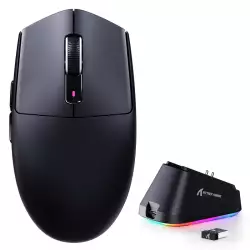 ATTACK SHARK G3 PRO Tri-mode Wireless Gaming Mouse with Charge Dock 25000 DPI Ultra Lightweight - Black ATTACK SHARK G3 PRO Tri-mode Wireless Gaming Mouse with Charge Dock 25000 DPI Ultra Lightweight - Black