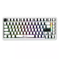 ATTACK SHARK X82 PRO HE Wireless Rapid Trigger Gaming Keyboard Magnetic Switch - Comic ATTACK SHARK X82 PRO HE Wireless Rapid Trigger Gaming Keyboard Magnetic Switch - Comic