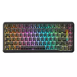 ATTACK SHARK X82 PRO HE Wireless Rapid Trigger Gaming Keyboard Magnetic Switch - Black Contours ATTACK SHARK X82 PRO HE Wireless Rapid Trigger Gaming Keyboard Magnetic Switch - Black Contours