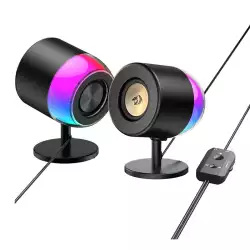 REDRAGON GS598 AHRI 2.0 COMPUTER MULTIMEDIA SPEAKER RGB - Black REDRAGON GS598 AHRI 2.0 COMPUTER MULTIMEDIA SPEAKER RGB - Black
