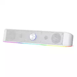 Redragon GS560 RGB Desktop Soundbar – 2.0 Channel Computer Speaker – White Redragon GS560 RGB Desktop Soundbar – 2.0 Channel Computer Speaker – White