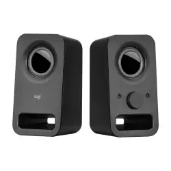 Logitech Multimedia Speakers Z150 with Stereo Sound for Multiple Devices - Black Logitech Multimedia Speakers Z150 with Stereo Sound for Multiple Devices - Black