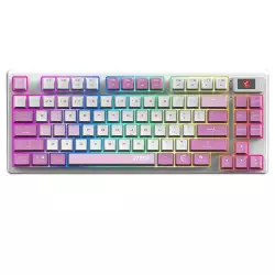 Msi FORGE GK600 TKL VIOLET US Layout 3-Modes RGB Mechanical Gaming Keyboard - Violet Msi FORGE GK600 TKL VIOLET US Layout 3-Modes RGB Mechanical Gaming Keyboard - Violet
