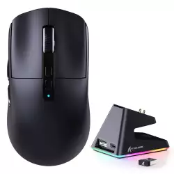 ATTACK SHARK X6 Triple-mode Gaming Mouse With Charging Dock - Black ATTACK SHARK X6 Triple-mode Gaming Mouse With Charging Dock - Black