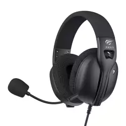 HAVIT Fuxi-H5d 3.5mm Wired Gaming Headset with 50mm Drivers & Detachable Microphone - Black | 6939119050726 HAVIT Fuxi-H5d 3.5mm Wired Gaming Headset with 50mm Drivers & Detachable Microphone - Black | 6939119050726