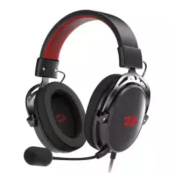 Redragon H541 CRAGBLADE Wired Gaming Headset – 53mm Drivers, Detachable Microphone & Breathable Mesh Ear Cushions – Black Redragon H541 CRAGBLADE Wired Gaming Headset – 53mm Drivers, Detachable Microphone & Breathable Mesh Ear Cushions – Black