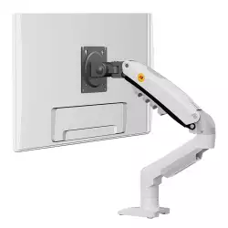 NB NORTH BAYOU F80-XE Gas Spring Monitor Arm for 17–30 Inch Screens – White NB NORTH BAYOU F80-XE Gas Spring Monitor Arm for 17–30 Inch Screens – White