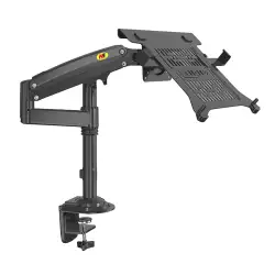 North Bayou NB H100-FP Gas Spring Laptop Stand for 10–17 Inch Laptops – Black North Bayou NB H100-FP Gas Spring Laptop Stand for 10–17 Inch Laptops – Black