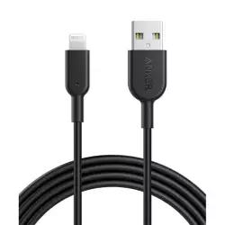 Anker PowerLine II USB-A to Lightning Cable – Black | A8433H12 Anker PowerLine II USB-A to Lightning Cable – Black | A8433H12
