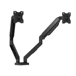 Fantech WorkStation ProMount MBD1 Dual-Arm Monitor Stand for 13–32-Inch Screens – Black | 6977052254580 Fantech WorkStation ProMount MBD1 Dual-Arm Monitor Stand for 13–32-Inch Screens – Black | 6977052254580