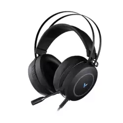 Rapoo VH160 Virtual 7.1 50mm USB Wired Gaming Headset – Black | 6940056199737 Rapoo VH160 Virtual 7.1 50mm USB Wired Gaming Headset – Black | 6940056199737