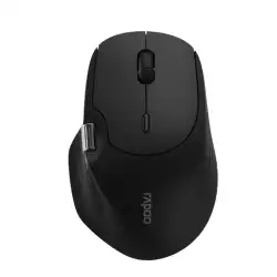 Rapoo MT560 Ergonomic Optical Multi-Mode Wireless Mouse – Black | 6940056131744 Rapoo MT560 Ergonomic Optical Multi-Mode Wireless Mouse – Black | 6940056131744