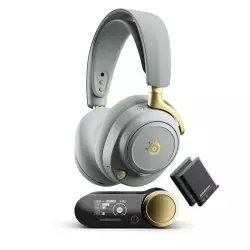 SteelSeries Arctis Nova Elite Wireless Gaming Headset – Sage & Gold | 61663 SteelSeries Arctis Nova Elite Wireless Gaming Headset – Sage & Gold | 61663