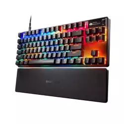 SteelSeries Apex Pro TKL Gen 3 Wired Gaming Keyboard – OmniPoint 3.0, PBT Keycaps & US English Layout – Black | 64740 SteelSeries Apex Pro TKL Gen 3 Wired Gaming Keyboard – OmniPoint 3.0, PBT Keycaps & US English Layout – Black | 64740