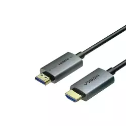 UGREEN HDMI Fiber Optic 50 Meter 8K@60Hz Cable – Male to Male, Aluminum Shell | HD183 – 55510 UGREEN HDMI Fiber Optic 50 Meter 8K@60Hz Cable – Male to Male, Aluminum Shell | HD183 – 55510