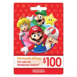 Nintendo eShop Gift Card USA Store USD 100 Nintendo eShop Gift Card USA Store USD 100