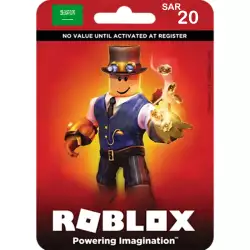 Roblox Gift Card (KSA Accounts ONLY) SAR 20 Roblox Gift Card (KSA Accounts ONLY) SAR 20