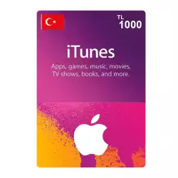 Apple iTunes Gift Card Turkey Store 1000 TL Apple iTunes Gift Card Turkey Store 1000 TL
