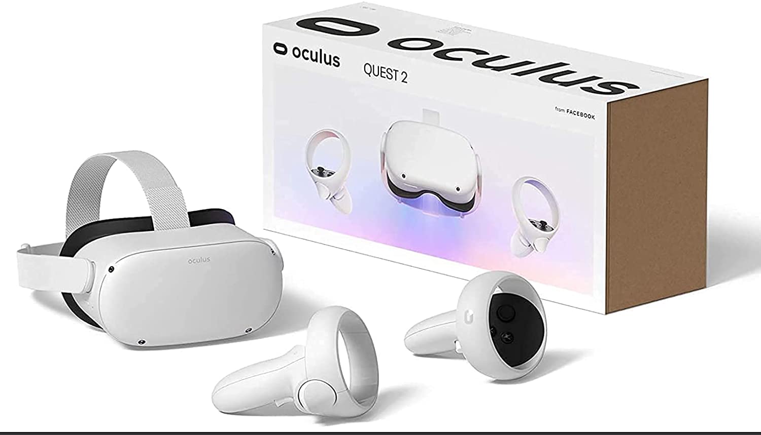 Oculus Quest 2 Advanced All-In-One Wireless Virtual Reality Headset, 128GB  - White price in Egypt